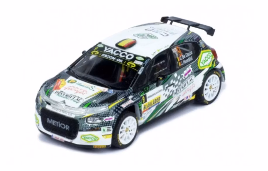 Skala 1/43 CITROËN C3 RALLY2 #9 C. DE CECCO - J.HUMBLET - 2021 fr IXO Models