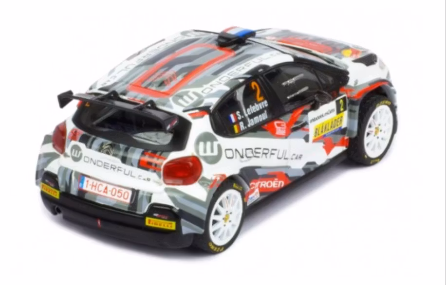 Skala 1/43 CITROËN C3 RALLY2 #2 S.LEFEBVRE - R.JAMOUL - 2021 fr IXO Models
