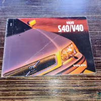 Instruktionsbok - Volvo S40 / V40 Tryckt 2000