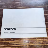 Instruktionsbok - Volvo 242, 245, 245 Tryckt 1977
