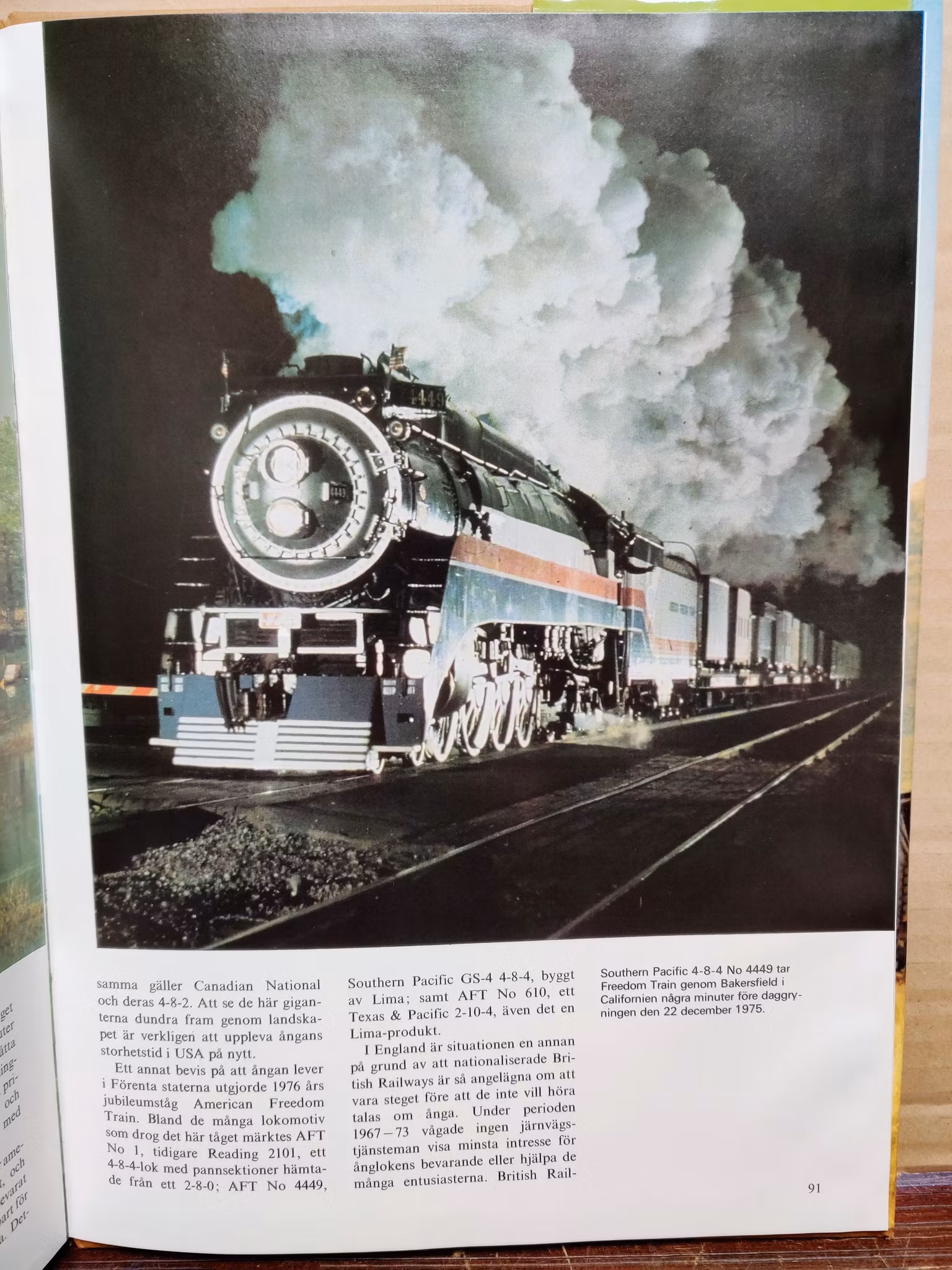 Ånglok från hela världen, P.B Whitehouse - Tryckt 1978