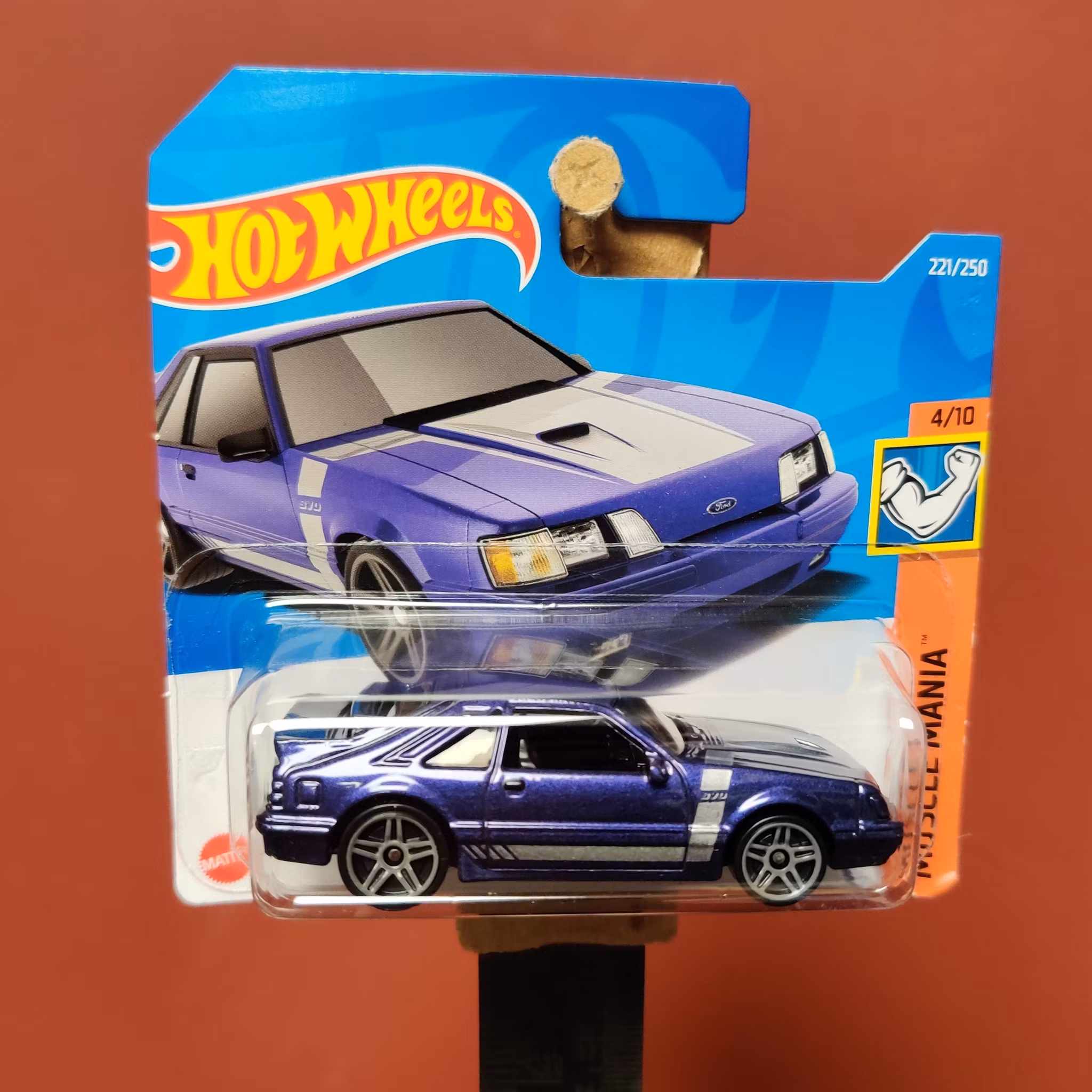 Skala 1/64 Hot Wheels, Ford Mustang SVD 1984
