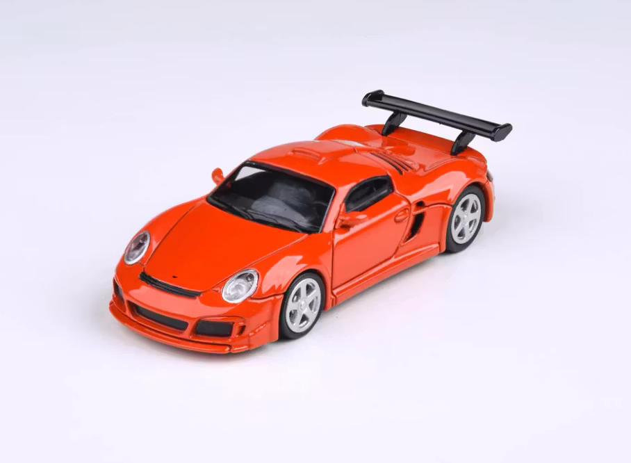 Skala 1/64 2012 RUF CTR3 Clubsport - Guards Red, Vänsterstyrd.  fr Para64