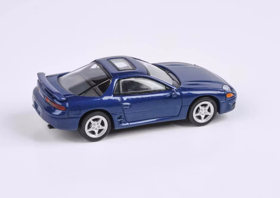 REA! Skala 1/64 Mitsubishi 3000 GTO, Mariana Blå från Para 64
