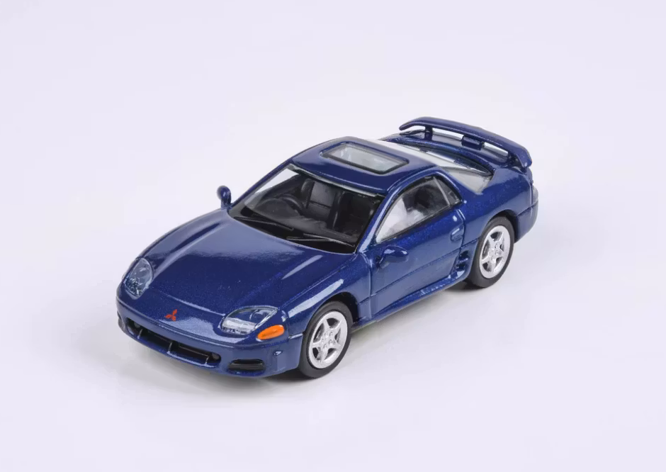 REA! Skala 1/64 Mitsubishi 3000 GTO, Mariana Blå från Para 64