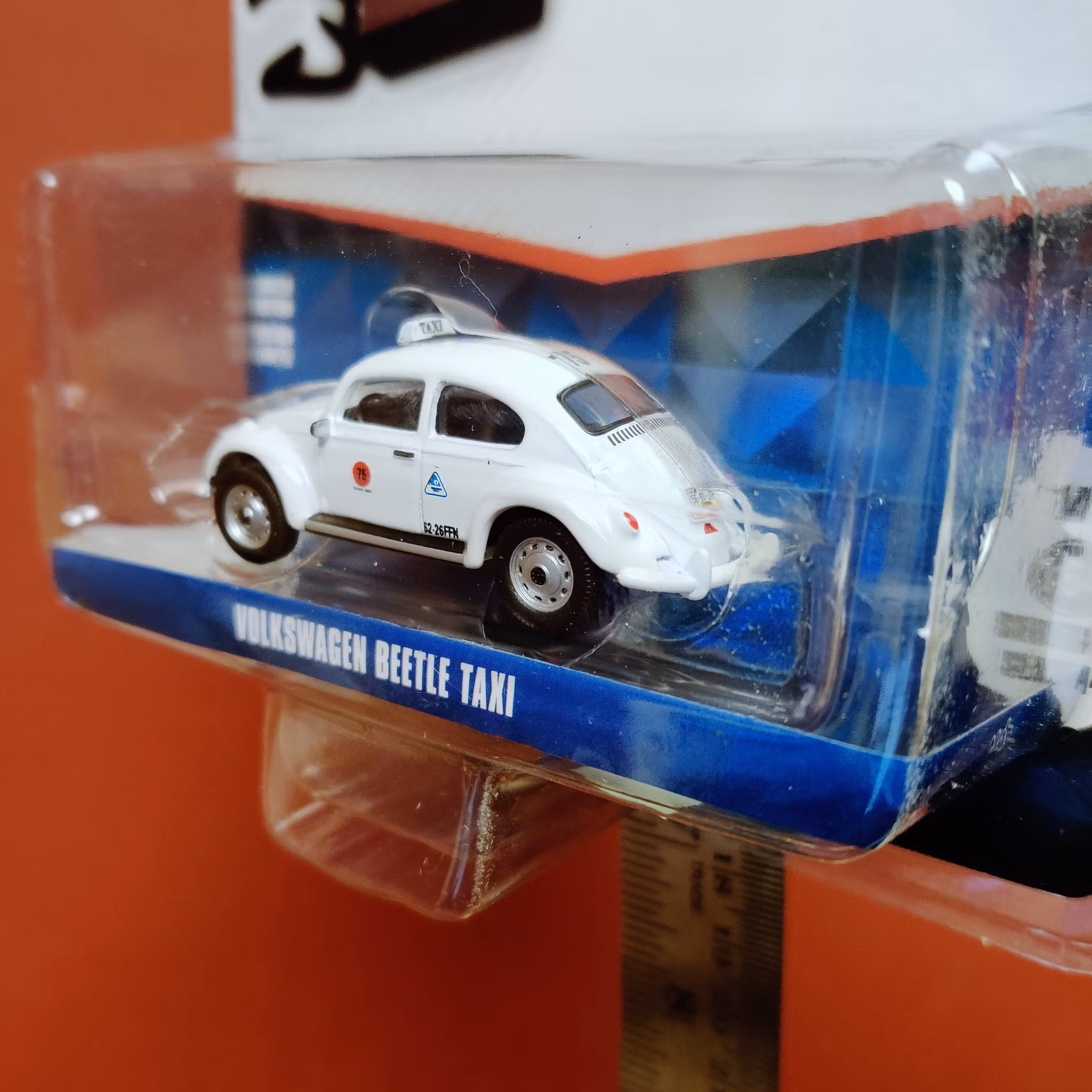 Skala 1/64 Volkswagen Beetle Bubbla "Taxco" Taxi V-DUB fr Greenlight