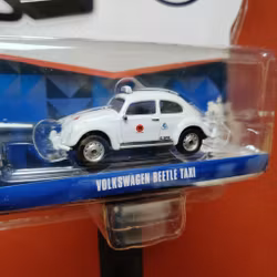 Skala 1/64 Volkswagen Beetle Bubbla "Taxco" Taxi V-DUB fr Greenlight