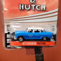 Skala 1/64 Checker Taxi Cab 71' "Starsky & Hutch" från Greenlight Hollywood
