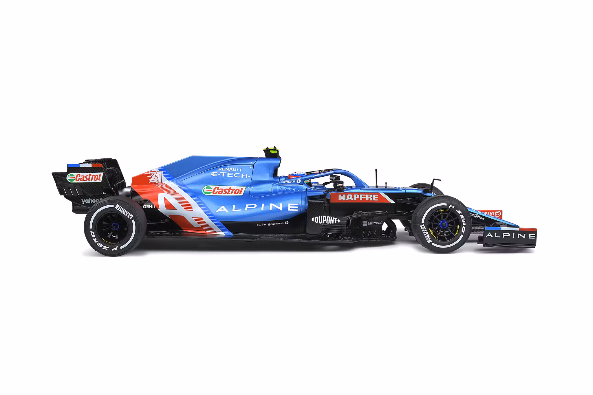 Skala 1/18 ALPINE A521 – GP PORTUGAL – 2021 – #31 E.OCON från Solido