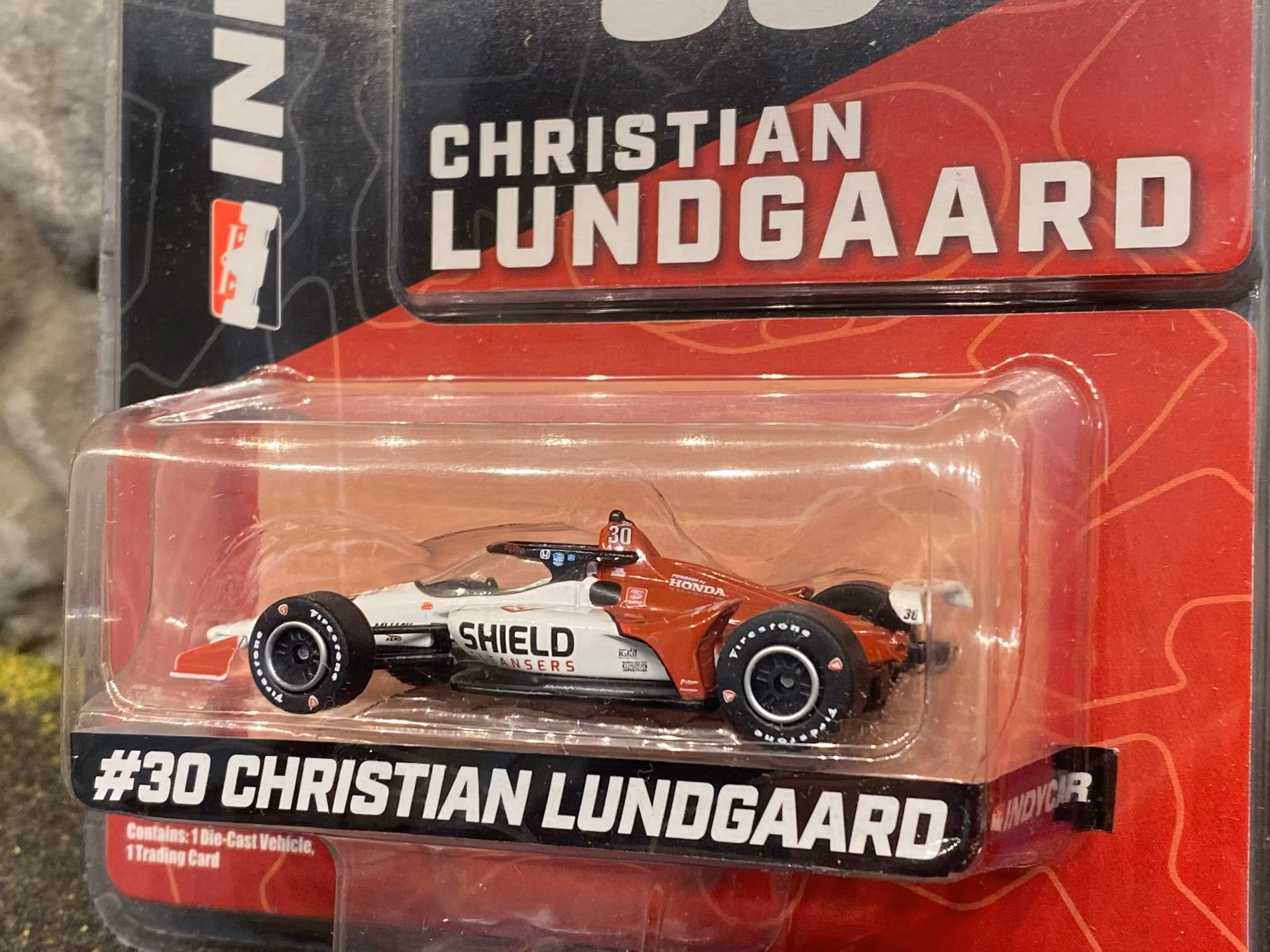 Skala 1/64 Indycar #30 Christian Lundgaard,  NTT Indycar, från Greenlight