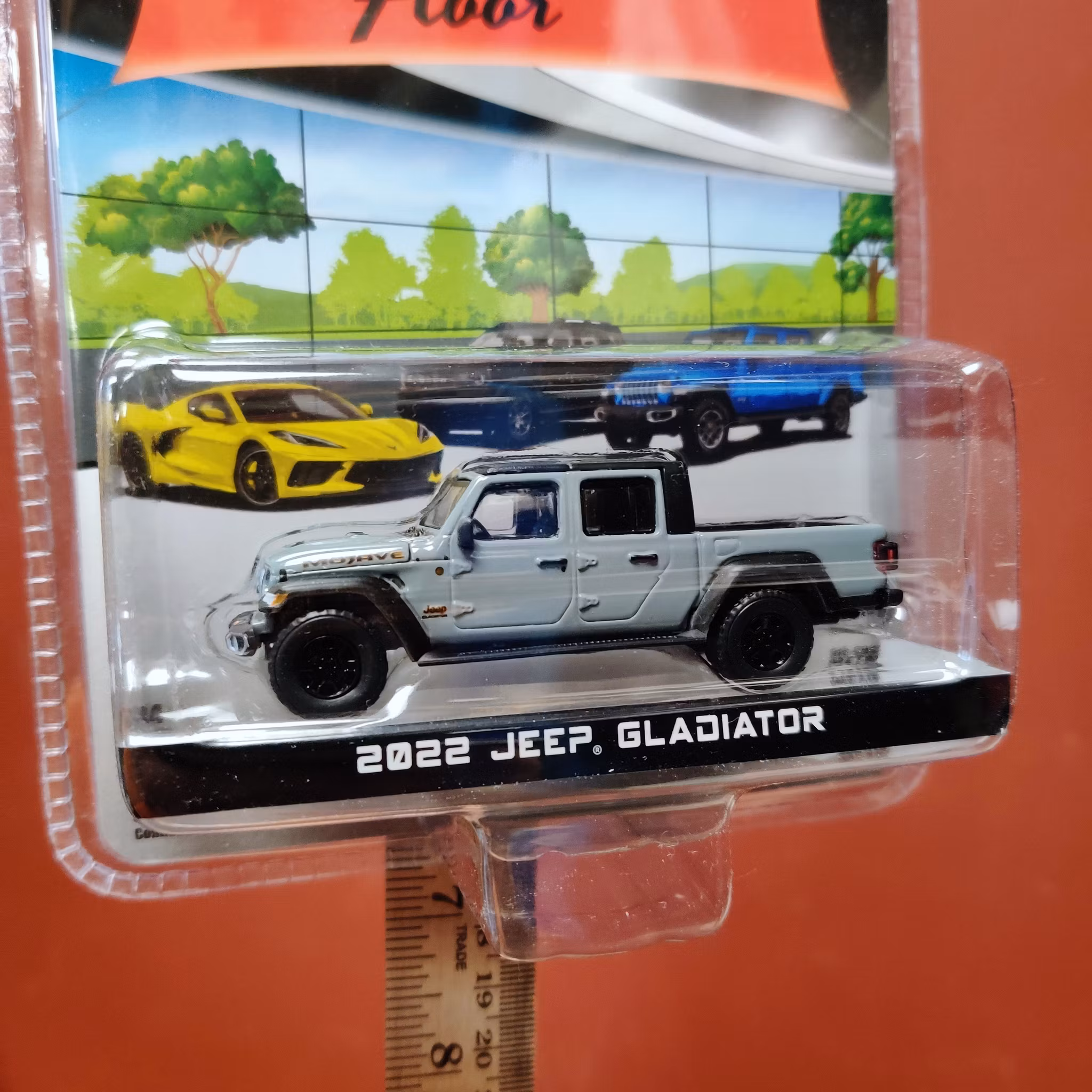 Skala 1/64 Jeep Gladiator 22' "Showroom Floor" Ser.1 från Greenlight