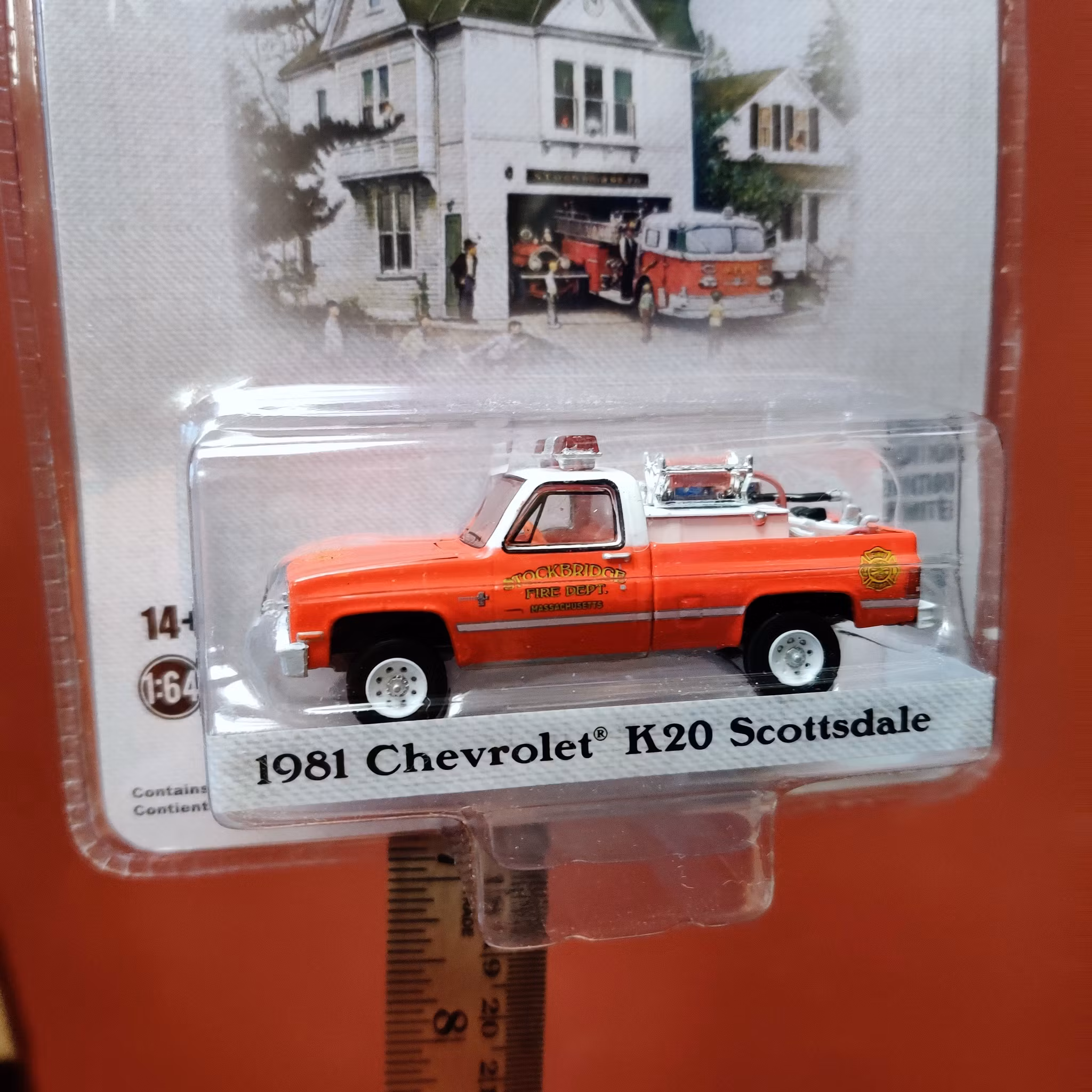 Skala 1/64 - Chevrolet K20 81' "Norman Rockwell" fr GreenLight