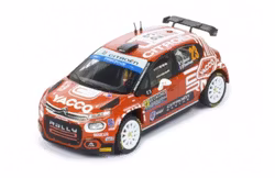 Skala 1/43 CITROËN C3 RALLY2 #23  RALLYE MONTE-CARLO 2022 fr IXO Models