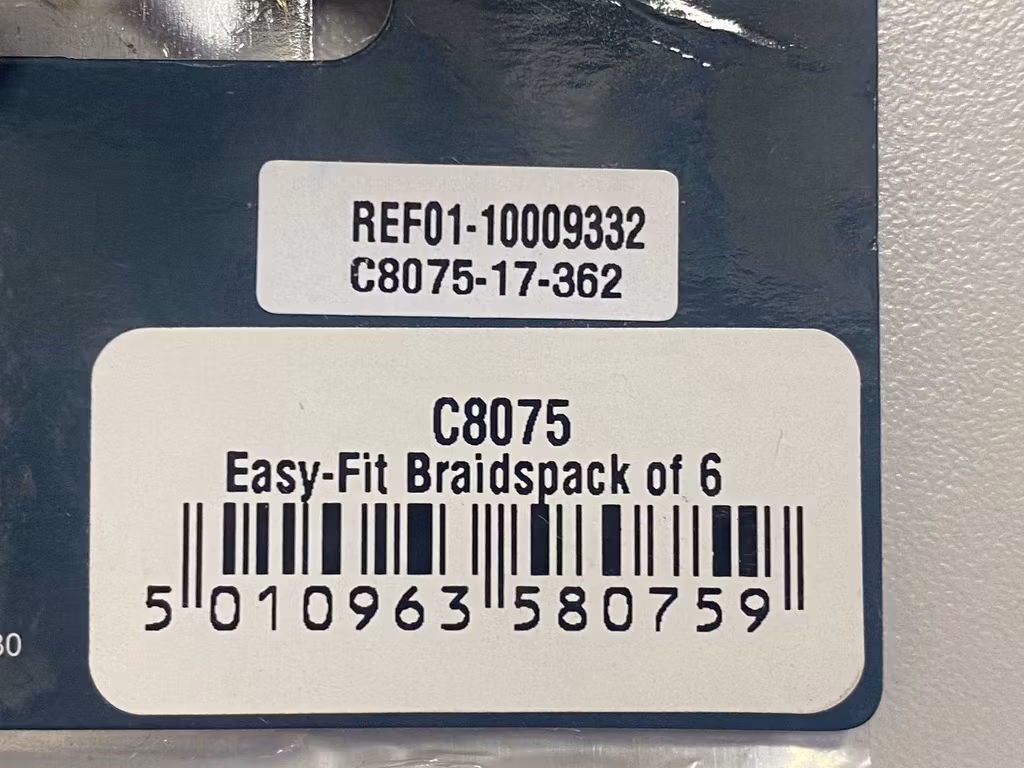 Skala 1/32 Tillbehör till Scalextric Bilar för Bilbana: Strömflätor t Bilbanebilar 6-pack