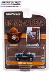 Skala 1/64 - Ford Bronco 67' "Smokey Bear" Ser.1 från GreenLight