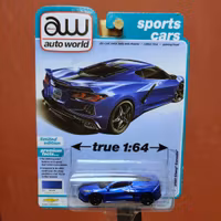Skala 1/64 Chevy Corvette 2020' fr AUTO WORLD Lim.Ed. Rel.2 Ver B