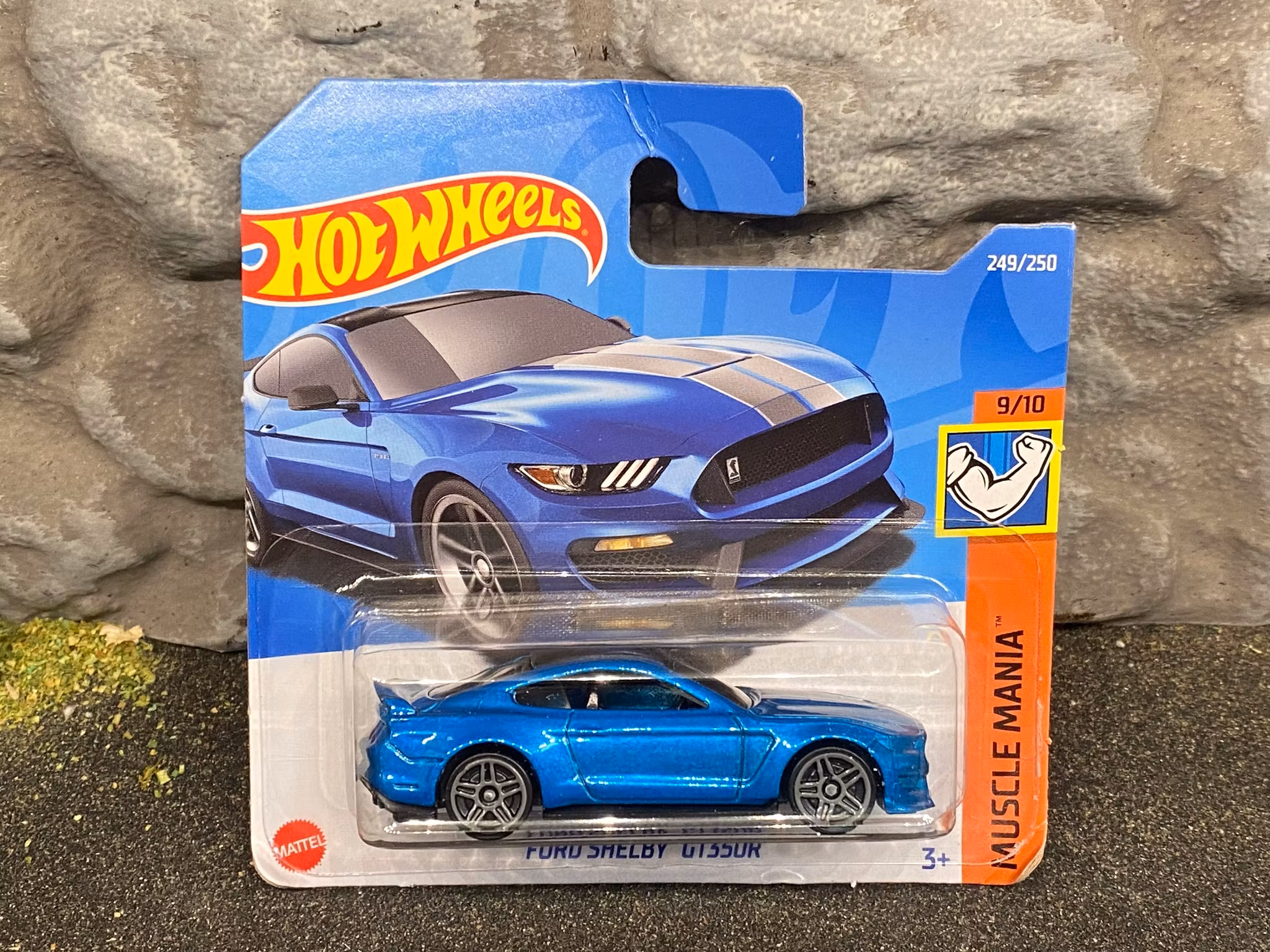 Skala 1/64 Hot Wheels, Ford Shelby GT350R Mustang