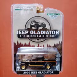 Skala 1/64 Jeep Gladiator '20 "J-10 Golden Eagle Tribute" från Greenlight Excl.