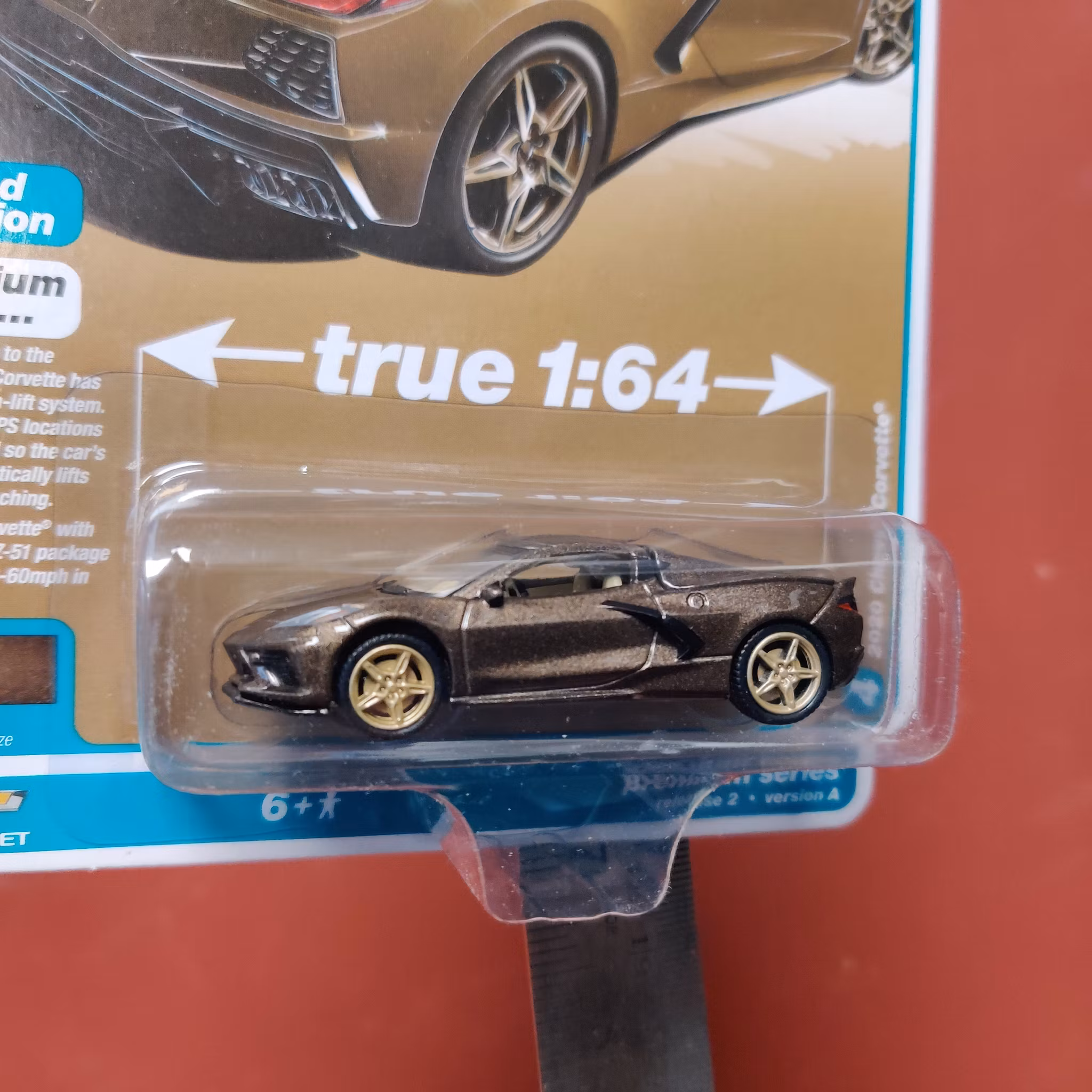 Skala 1/64 Chevy Corvette 2020' fr AUTO WORLD Lim.Ed. Rel.2 Ver.A