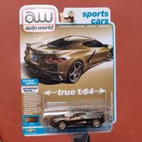 Skala 1/64 Chevy Corvette 2020' fr AUTO WORLD Lim.Ed. Rel.2 Ver.A