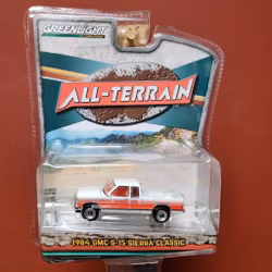 Skala 1/64 GMC S-15 Sierra Classic 84' "All-Terrain" från Greenlight