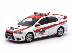 Skala 1/64 Mitsubishi Lancer Evolution X Pikes Peak Safety Car - HOBBY64 / Inno64
