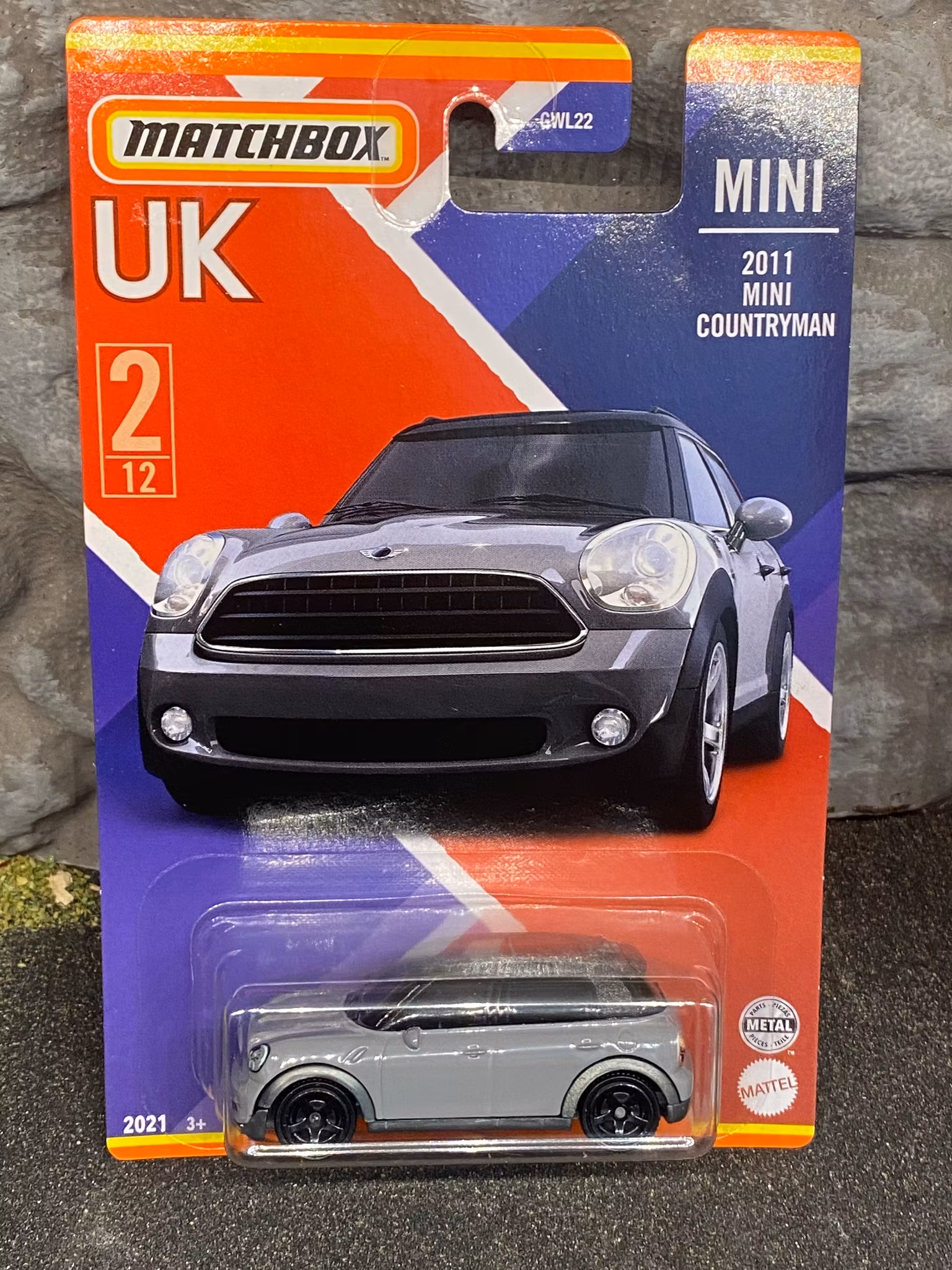 Skala 1/64 UK - Mini Countryman 11' från Matchbox