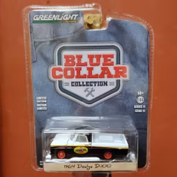 Skala 1/64 Greenlight Dodge D-100 64' PENNZOIL "Blue Collar"