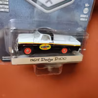 Skala 1/64 Greenlight Dodge D-100 64' PENNZOIL "Blue Collar"