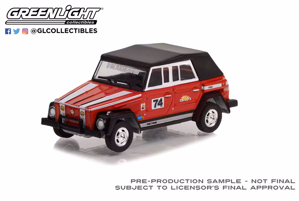 Skala 1/64 Volkswagen Type 181 "The Thing" 74' Club V-DUB fr Greenlight