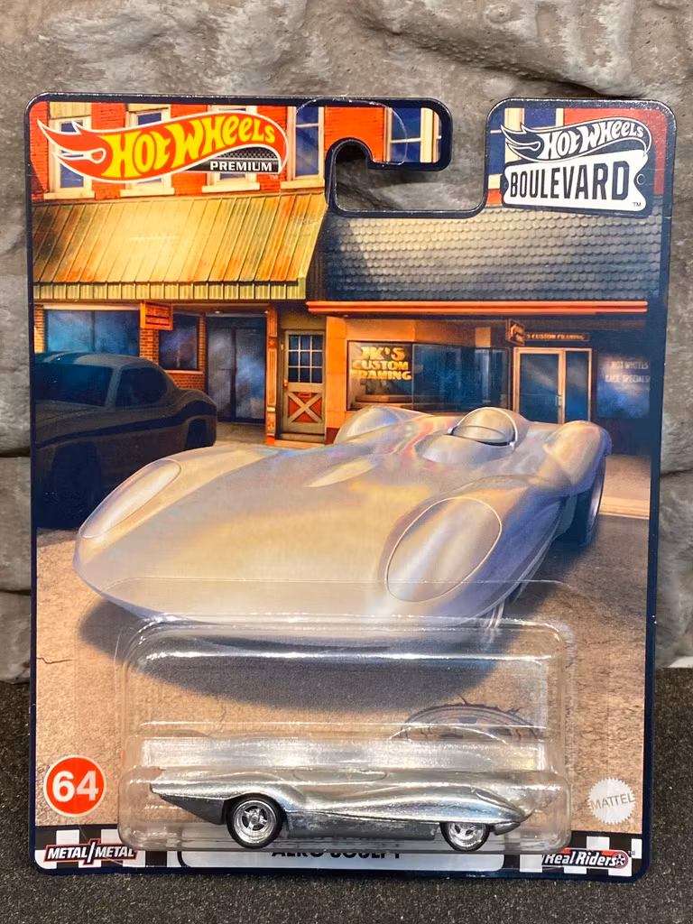 Skala 1/64 HOT WHEELS Premium - Boulevard - Aero Sculpt