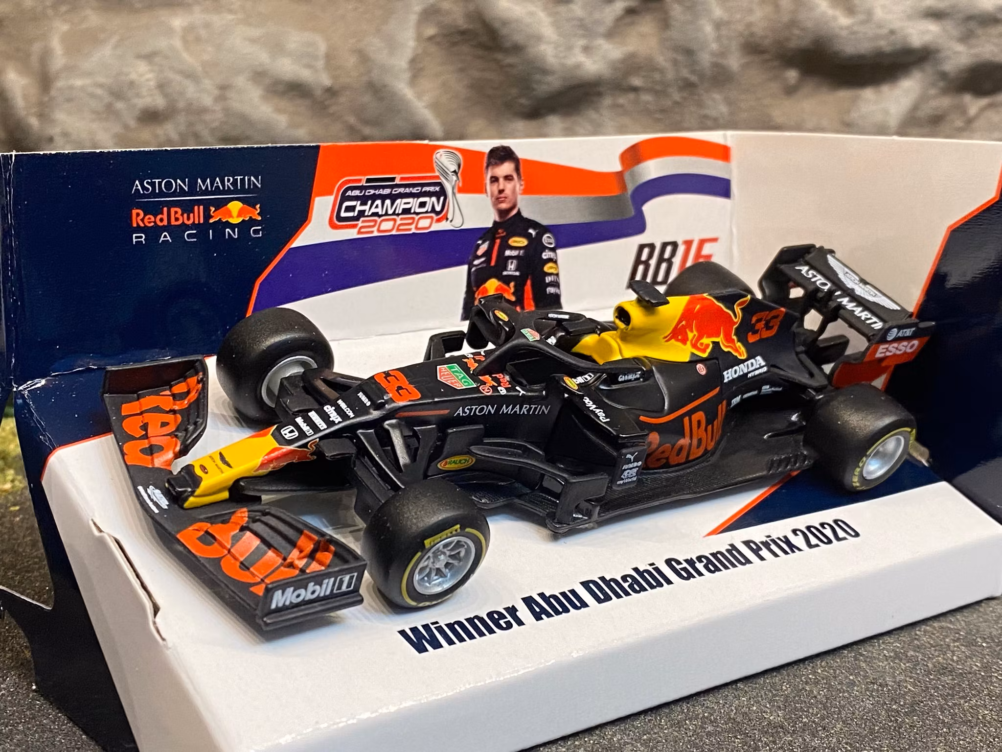 Skala 1/43 - F1 RED BULL, Aston Martin RB16 #33, Max Verstappen f Bburago 18-38052 #33
