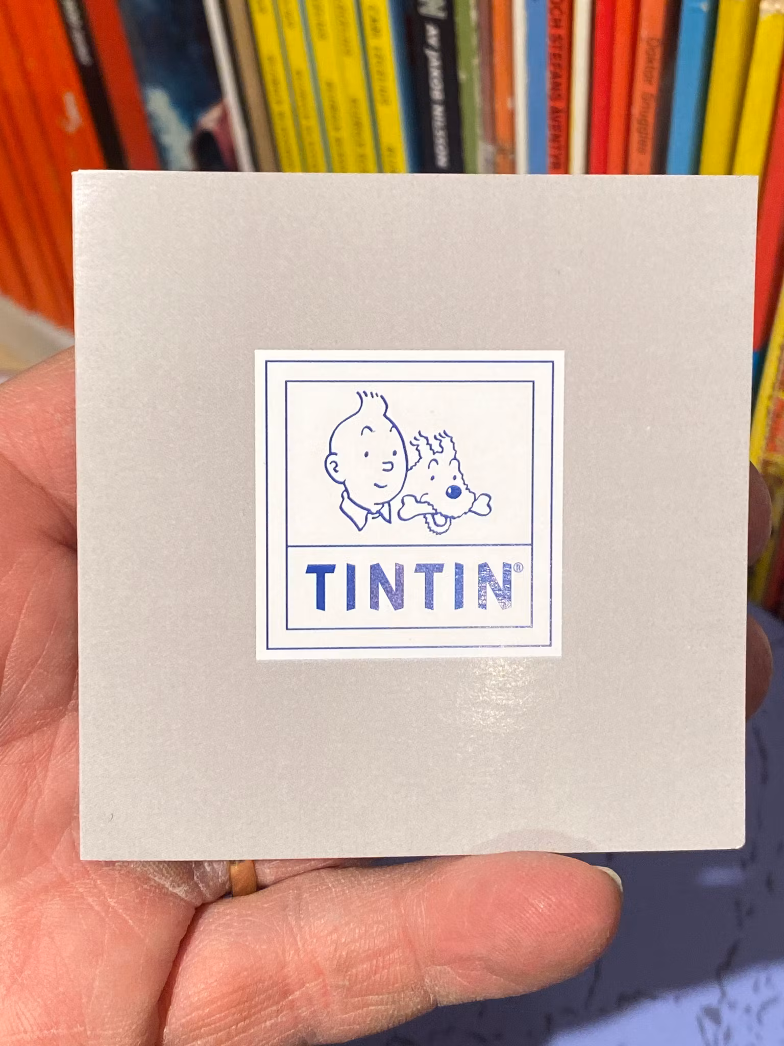 Samlar-Staty - Månraket 30 Cm från Tintins äventyr - Herge - Tintin Fr: Moulinsart S.A.