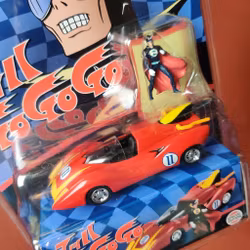 Skala 1/64 Capten Terror's Bil med Capten Terror figur från Johnny Lightning