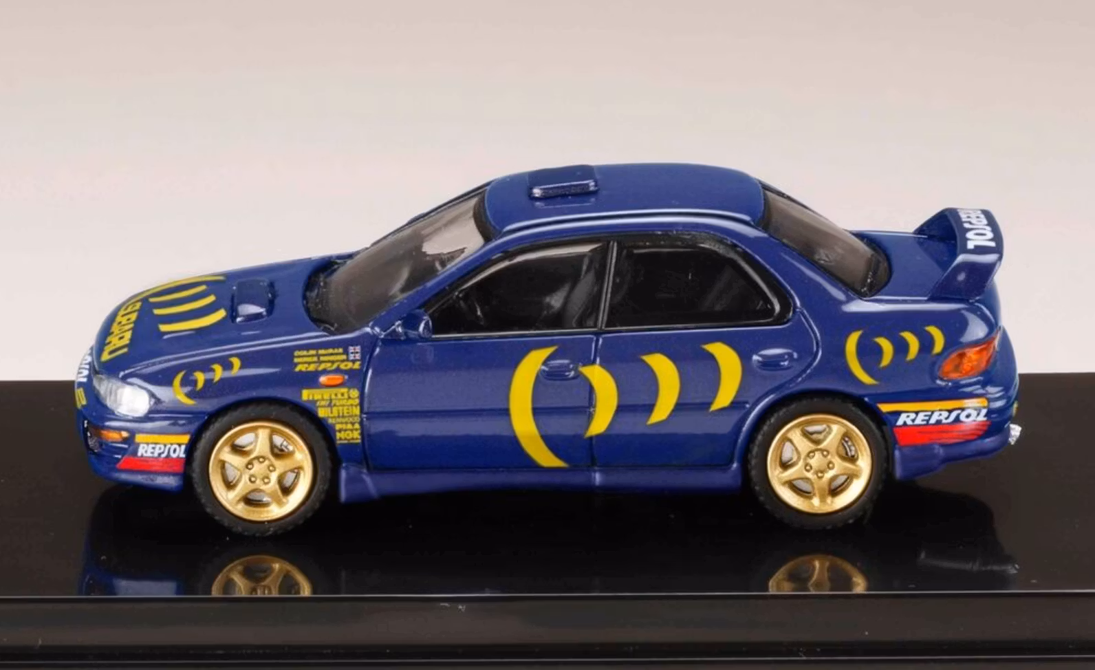 Skala 1/64 SUBARU IMPREZA WRX (GC8) STi Version Ⅱ Sports Blue - HOBBY JAPAN