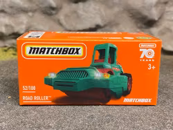 Skala 1/64 Matchbox -  Road Roller - Vägbult