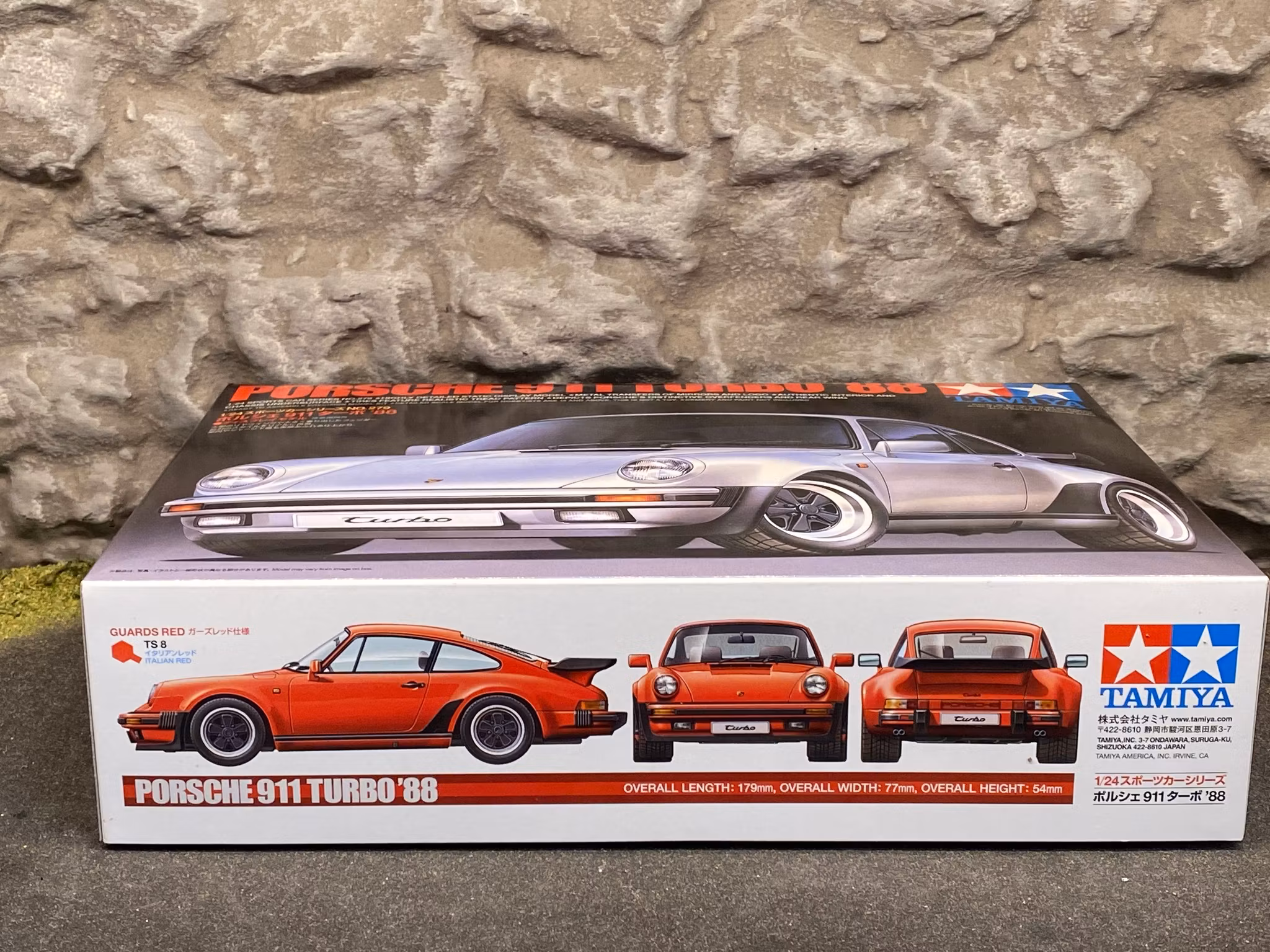 Skala 1/24: Byggmodell Porsche 911 Turbo 88' fr Tamiya