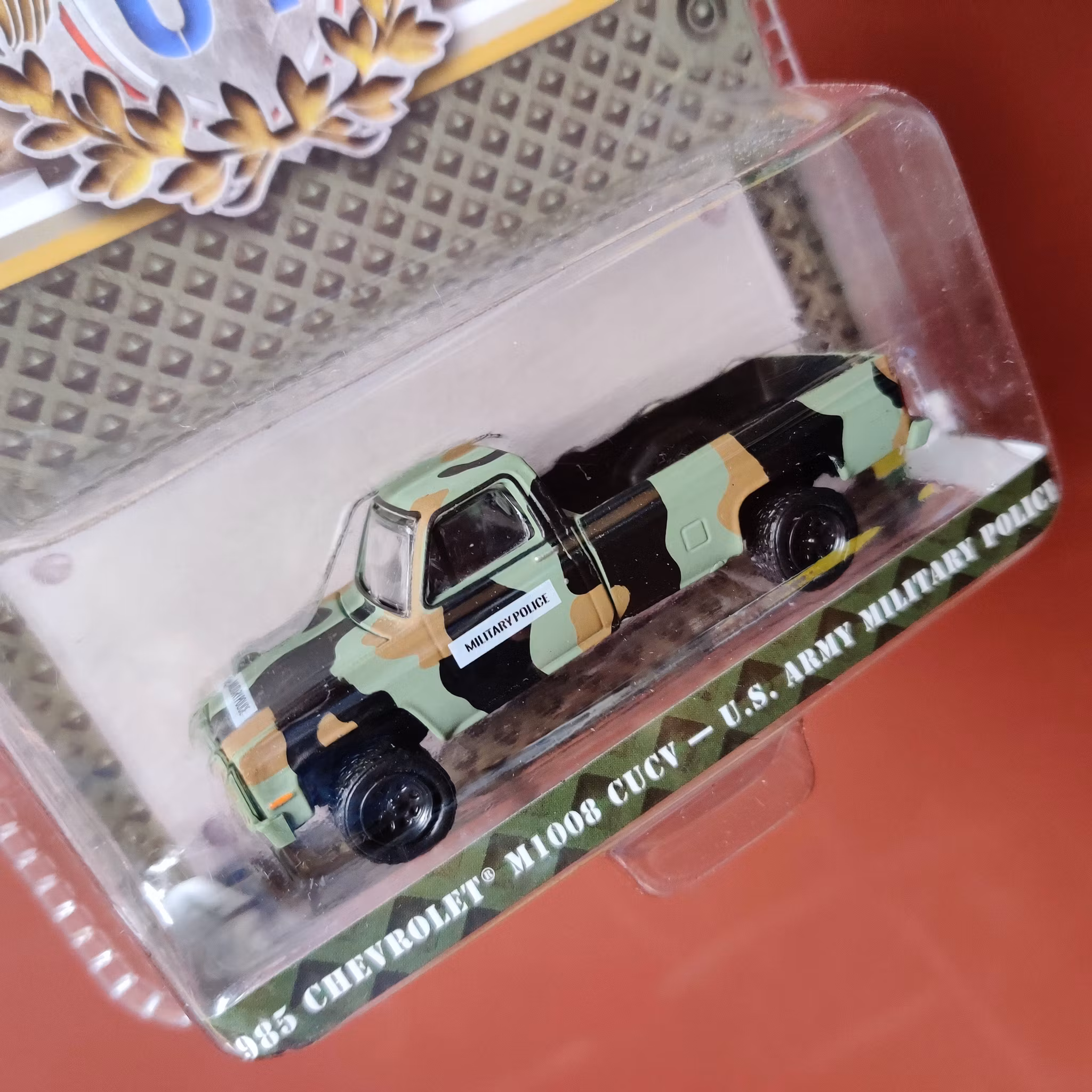 Skala 1/64 Chevrolet M1008 CUCV U.S. Army Police "Battalion 64" ser.2 från Greenlight