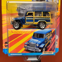 Skala 1/64 Matchbox Superfast - Willys Jeep Wagon 1962'