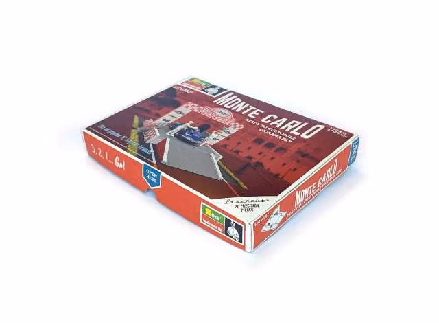 Skala 1/64: Monte Carlo Diorama kit - fin byggsats fr. Sjo-cal