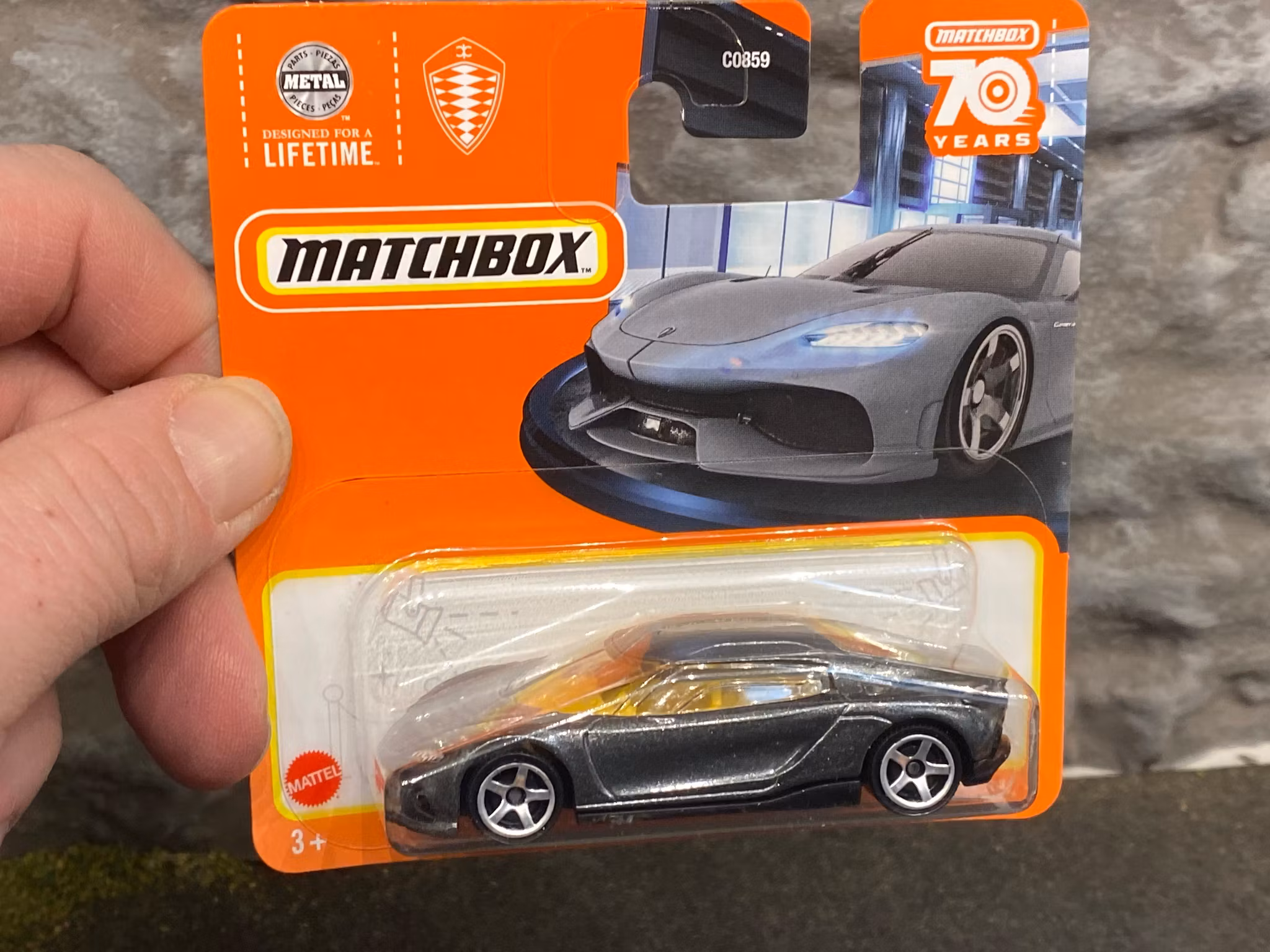 Skala 1/64 Matchbox - Koenigsegg Gemera 2021'