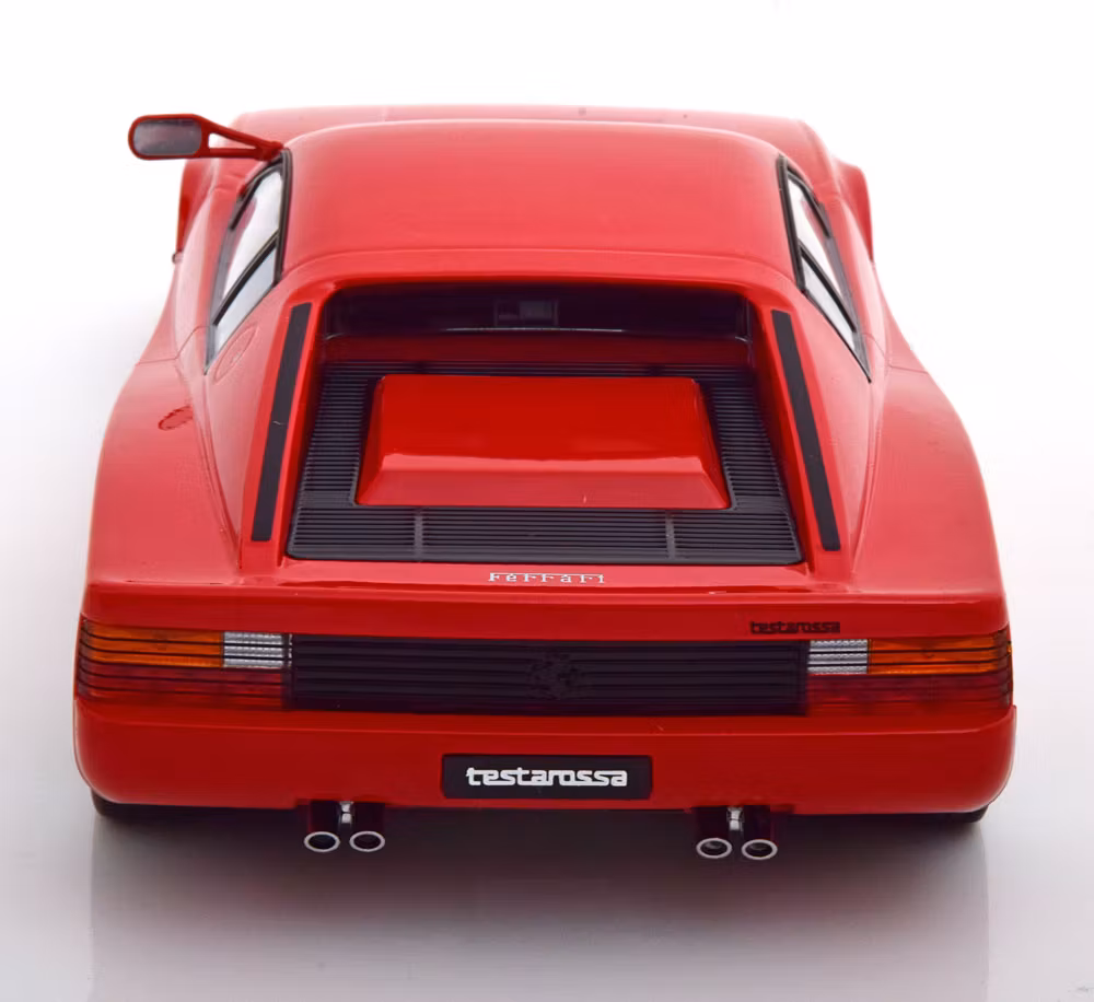 Skala 1/18 Ferrari Testarossa Monospeccio 1984, Röd fr KK-scale