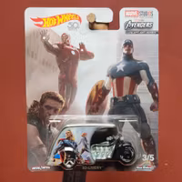 Skala 1/64 Hot Wheels (50 year) - 3D-LIVERY "Avengers", MARVEL STUDIOS