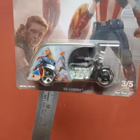 Skala 1/64 Hot Wheels (50 year) - 3D-LIVERY "Avengers", MARVEL STUDIOS