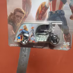 Skala 1/64 Hot Wheels (50 year) - 3D-LIVERY "Avengers", MARVEL STUDIOS