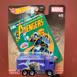 Skala 1/64 Hot Wheels PREMIUM - HIWAY HAULER' 2 "Avengers", MARVEL
