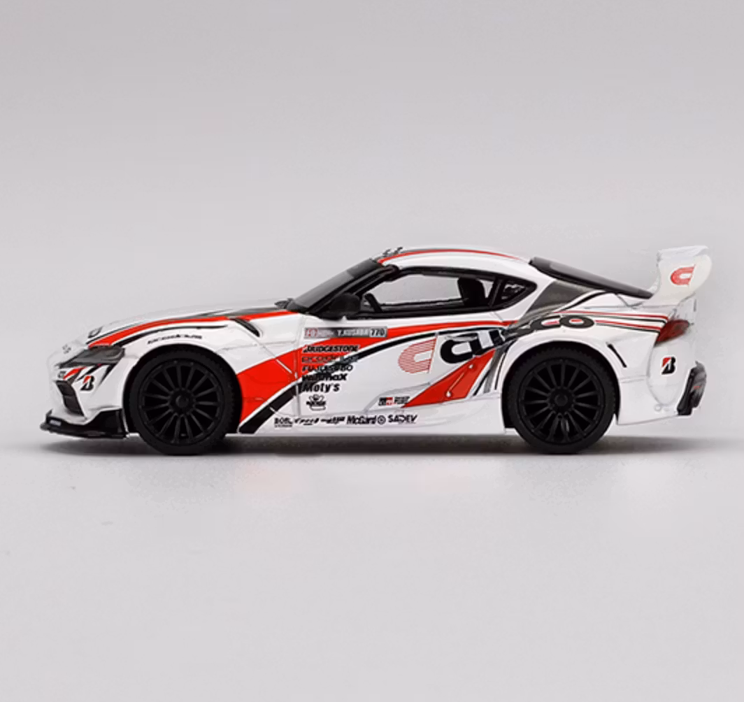 Skala 1/64 Pandem Toyota GR Supra V1.0 #770 Team Cusco Racing 21 FDJ fr MINI GT