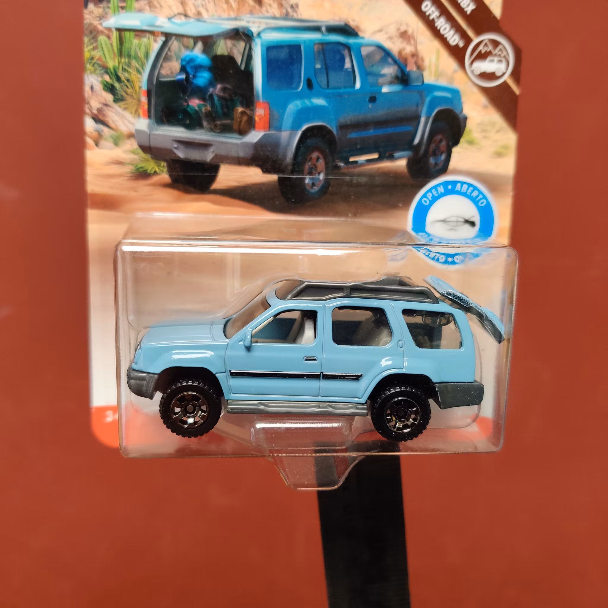 Skala 1/64 Matchbox: Nissan Xterra 2000