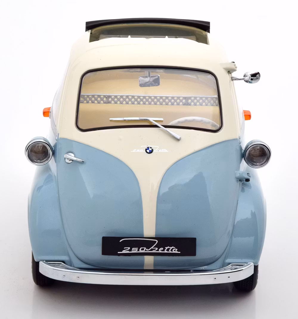 Skala 1/12 BMW Isetta 250 1959', Himmelsblå & Vit från KK-Scale