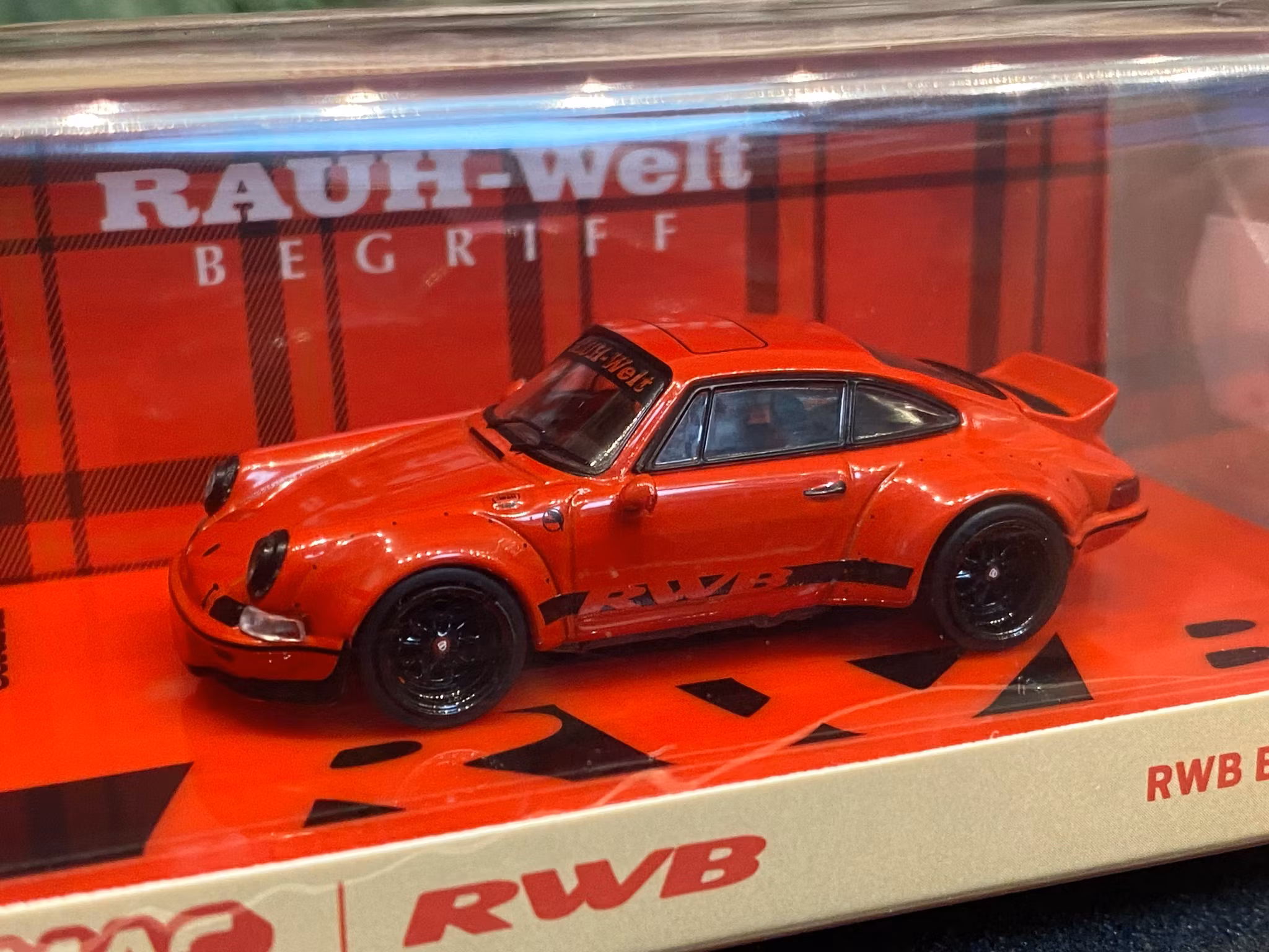 Skala 1/64 Porsche RWB backdate Hobby64 fr TARMAC Works